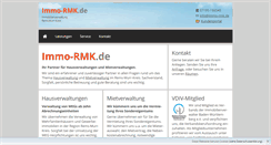 Desktop Screenshot of immo-rmk.de