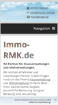 Mobile Screenshot of immo-rmk.de