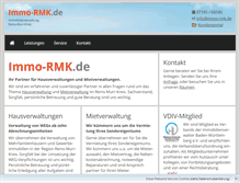 Tablet Screenshot of immo-rmk.de